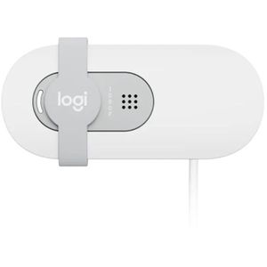Produktbild für Webcam Logitech BRIO 100, 960-001617, weiß