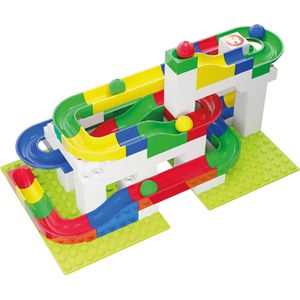 Produktbild für Murmelbahn HUBELINO 420480 Baukasten basis