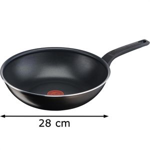 Produktbild für Wok Tefal Easy Cook &amp; Clean B55519, Ø 28cm