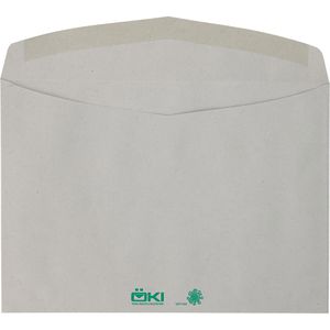 Produktbild für Briefumschläge ÖKI Recycling grau, C6