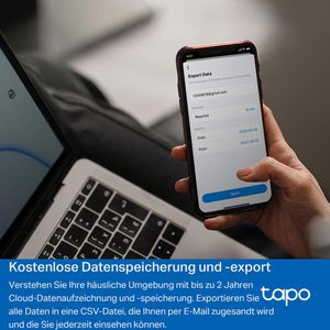 Produktbild für Thermo-Hygrometer Tapo T310, digital