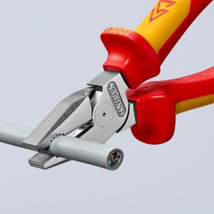 Produktbild für Kombizange Knipex 02 06 200, Kraft-Kombizange