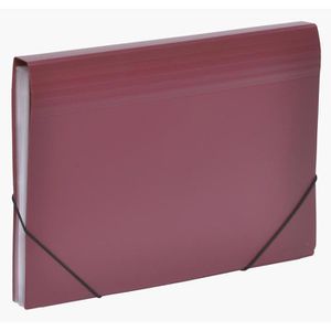Produktbild für Fächermappe Foldersys 70006-88, A4, bordeaux