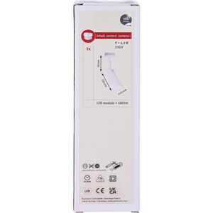 Produktbild für Deckenstrahler Paulmann URail Tubo, weiß mit LED