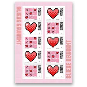 Briefmarken DeutschePost Set, 10 Stück à 95cent