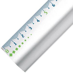 Maped Lineal Aluminium, 15 cm, Aluminium, silber