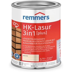 Produktbild für Holzlasur Remmers HK-Lasur 3in1 plus, 0,75l