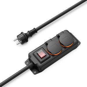 Steckdosenleiste Hama 00223062, mit 2m Kabel