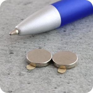 Produktbild für Magnete Böttcher-AG N35, silber, Neodym Magnet