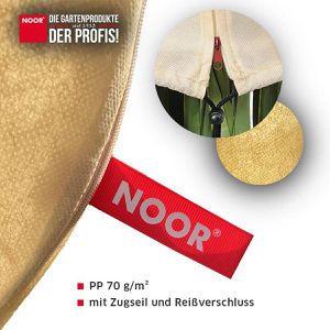 Produktbild für Wintervlies NOOR 011150XXL, beige, 2 x 2,4 m