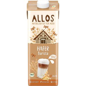 Produktbild für Haferdrink Allos aus italienischem Hafer, Barista, BIO