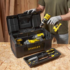 Produktbild für Werkzeugkoffer Stanley Werkzeugbox Basic 24, 1-79-218