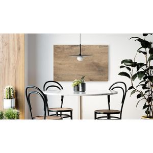 Produktbild für Magnettafel ALLboards MetalBoards, Holzoptik