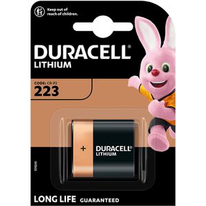 Fotobatterie Duracell 223 Lithium CR-P2