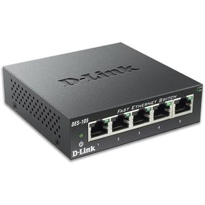 Switch D-Link Fast Ethernet DES-105/E