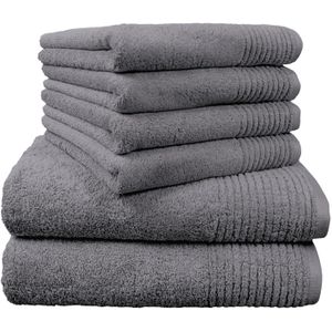 Handtuch Dyckhoff Brillant Set, grau