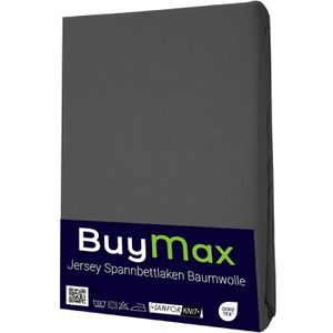 Produktbild für Spannbettlaken Buymax Jersey, 200 x 200 cm