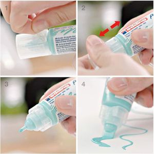 Produktbild für Acrylstifte Edding 5400 Acrylic 3D Double Liner