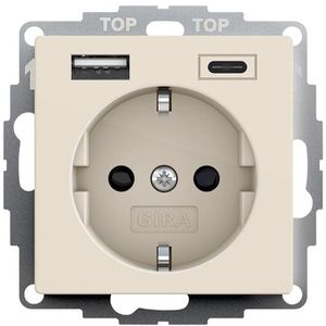 Produktbild für Steckdose Gira System 55 245901, Unterputz