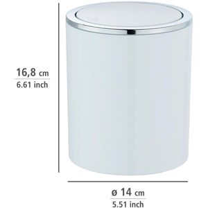 Produktbild für Mülleimer Wenko Inca, weiß