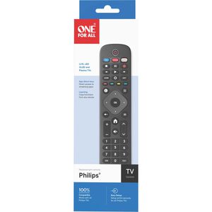 Produktbild für Ersatzfernbedienung One-For-All Philips TV 2.0