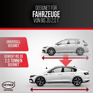 Produktbild für Unterstellbock Heyner 347420, Tragkraft 2t