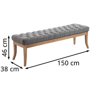 Produktbild für Sitzbank CLP Ramses, 152009608, bis 136 kg