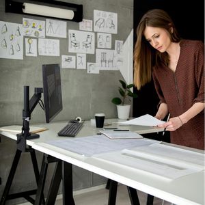 Produktbild für Monitorhalterung Ergotron NX Monitor-Arm, schwarz