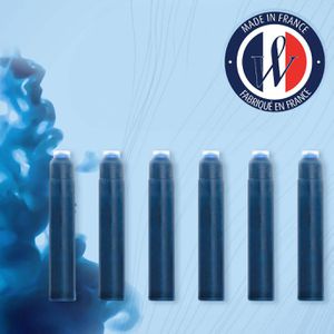 Produktbild für Füllerpatronen Waterman International, floridablau
