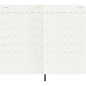 Produktbild für Buchkalender Moleskine 927954 Large, englisch, Jahr 2027