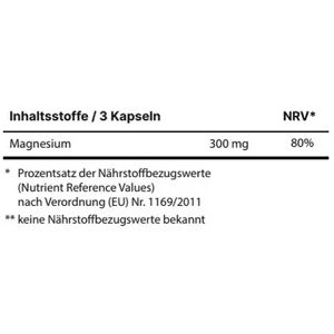 Produktbild für Magnesium Qidosha Citrat, 300 Kapseln