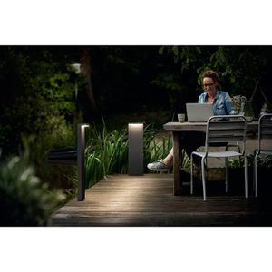 Produktbild für Wegeleuchte Philips Bustan, anthrazit, mit 230 V Netzstrom