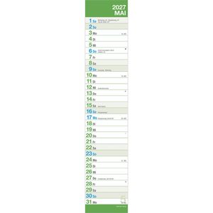 Produktbild für Streifenkalender Alpha 163301, Großdruck Streifenplaner XXL