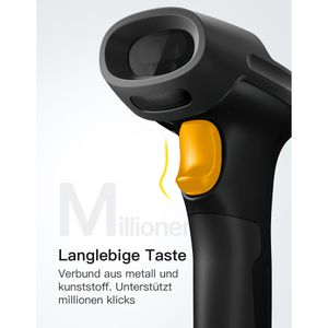 Produktbild für Barcode-Scanner Inateck BCST-72_black, kabellos