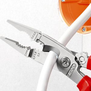Produktbild für Elektro-Installationszange Knipex 13 86 200