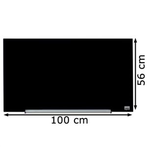 Produktbild für Glas-Magnettafel Nobo 1905180, Diamond Widescreen, 2 Magnete