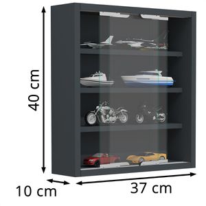 Produktbild für Glasvitrine VCM Agisa S, hängend