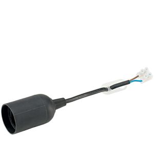 Produktbild für Lampenfassung REV-Ritter schwarz