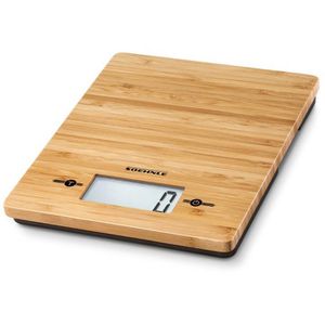 Produktbild für Küchenwaage Soehnle Bamboo, Tara-Funktion, Teilung 1 g
