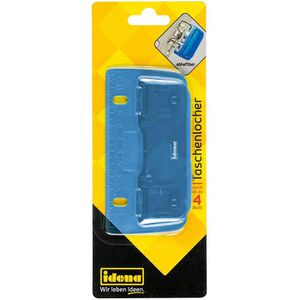 Produktbild für Taschenlocher Idena 22100, blau
