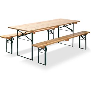 Produktbild für Bierzeltgarnitur Veba 3002850, braun