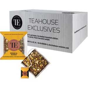 Teahouse-Exclusives Tee TE Luxury Tea Bag Box, Herbs und Honey, 100 Teebeutel, 350g