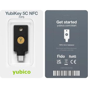 Produktbild für Fido-Stick Yubico YubiKey 5C NFC FIPS