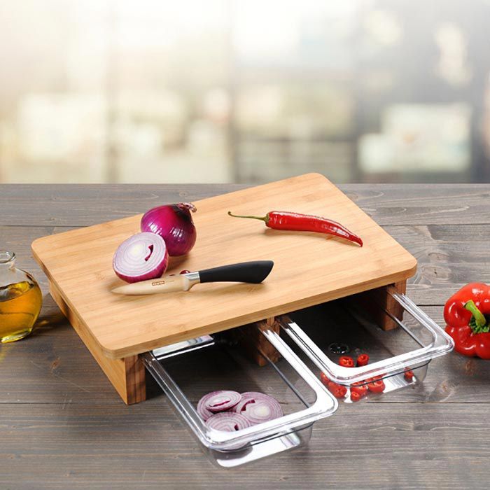 kesper schneidebrett bambus