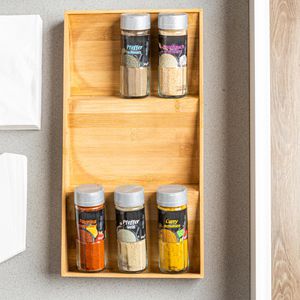 Produktbild für Gewürzregal Böttcher-AG braun, mit 3 Fächern