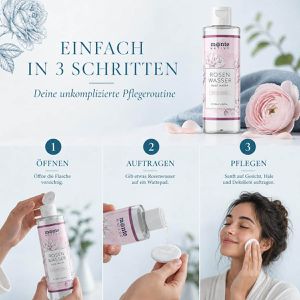 Produktbild für Gesichtswasser Monte-Nativo Rosenwasser, beruhigend