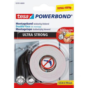Montageband Tesa Powerbond Ultra Strong, 1,5mx19mm