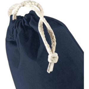 Produktbild für Stoffbeutel Westford-Mill W115 Cotton Stuff Bag S, navy