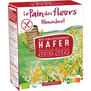 Knusperbrot Le-Pain-des-Fleurs Blumenbrot Hafer & Reis, BIO