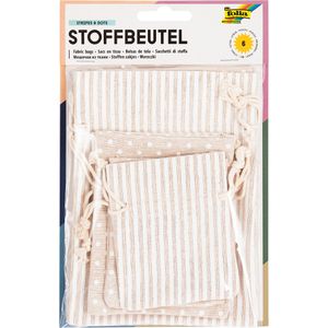 Produktbild für Geschenktüte Folia 64102, Stripes &amp; Dots, Set